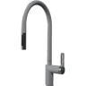 Смеситель для кухни GRANULA 8172 базальт с выдвижным изливом 8172 BAZALT